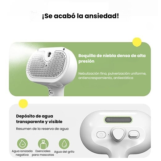 SPRAYEE™ - Cepillo Inteligente para el Pelo de Mascotas
